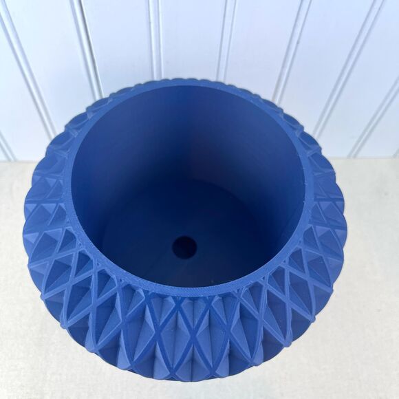 Geometric Indoor Planter Pot, Ersos Planter Pot, Drainage Tray and Stand - Picture 4 of 10